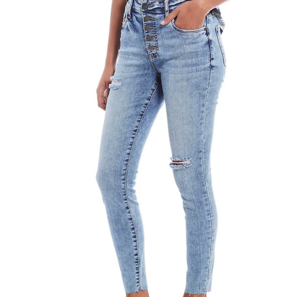 KUT from the KLOTH high rise ankle skinny